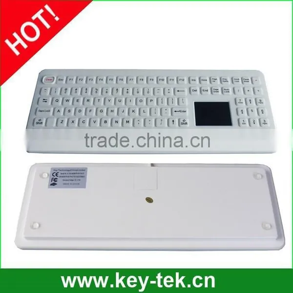 Rugged Touchpad Silicone Industrial Medical Keyboard Desktop For Hygienic photo-4
