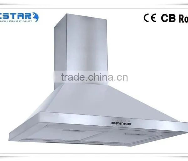 Vestar 60cm Baffle Filter Chimney Cooker Hood for Sale photo-2