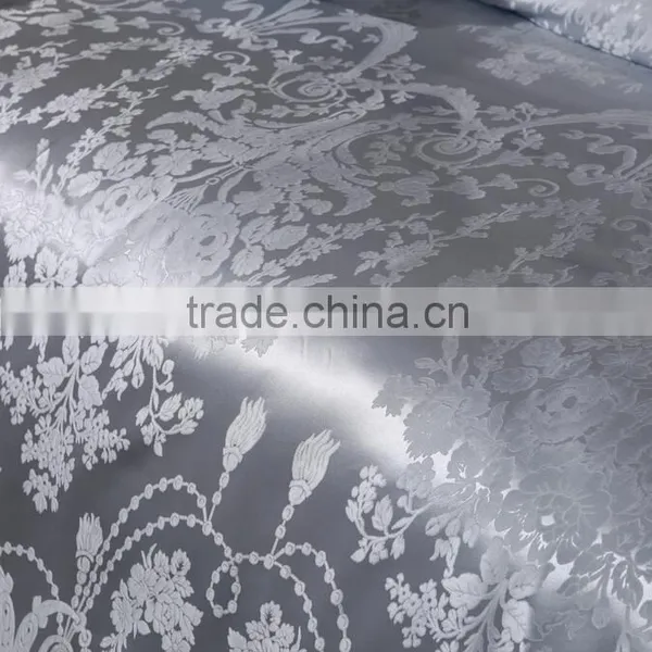100% Mulberry Silk Satin Jacquard Fabric for Home Textile photo-2