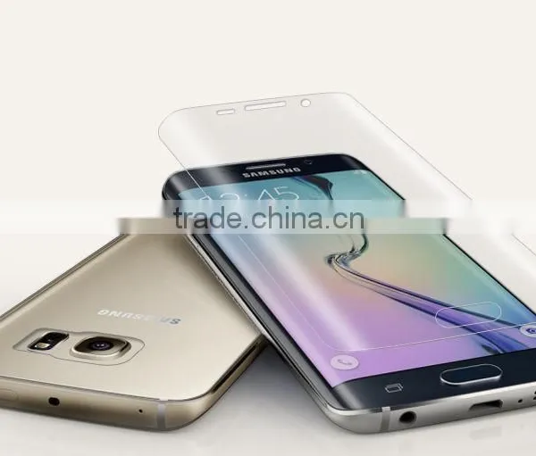 Wholesale Smart Touch Best Tempered Glass Screen Protector For Samsung Galaxy S6 EDGE 3D Curved Tempered Glass Screen Protector photo-3