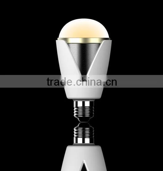Hot Smart Bluetooth Led Speaker Bulb With Cell Phone Control photo-5
