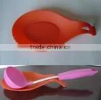 Silicon spoon holder
