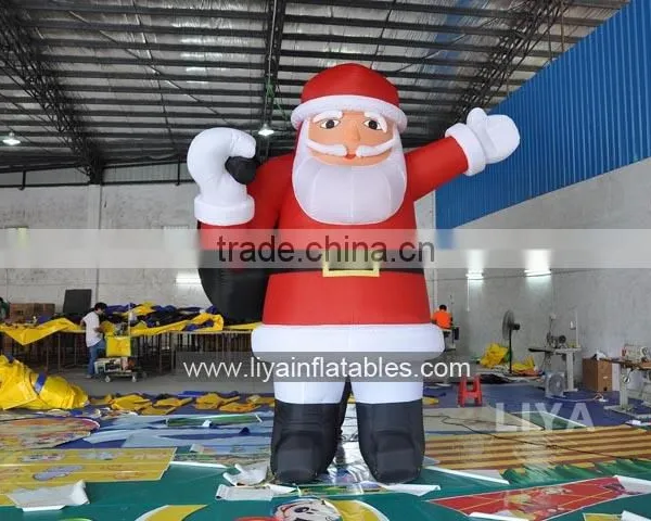 Lowes Christmas Inflatables Santa Claus
