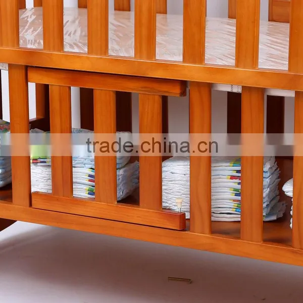 2015 Best Quality Wooden Baby Bed photo-3