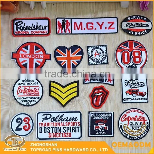 Custom India Embroidery Flag Patch College Embroidered Patches India Embroidery Patch photo-6