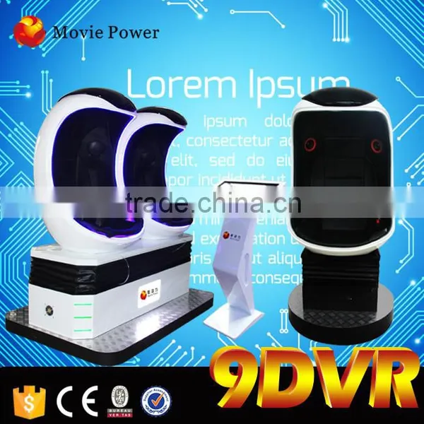 Movie Power Dynamic Virtual 9D Egg Cinema VR 9D Theater Simulator For Oversea Market photo-2