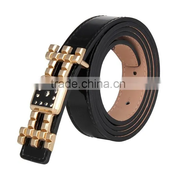 Fashion Brand Heart Buckle Lovers Belts photo-3