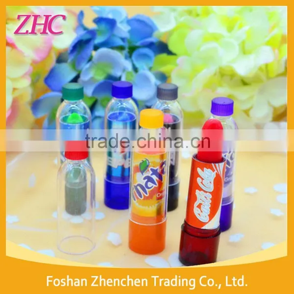 Cola Shape Cute Tube Magic Lip Balm Color Change Lipstick 24pcs per Lot Moisture Lip Balm photo-2