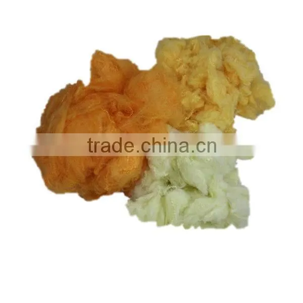 Dope Dyed Polyester Fiber Recycled Polyester Staple Fiber photo-3