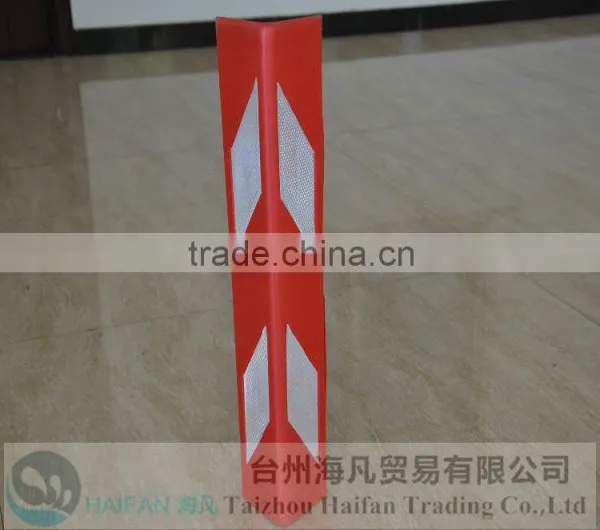 600*100*8mm Red EVA Wall Corner Guard for Underground Garage/ EVA High Visibility Colourful Corner Guard for Parking Safety photo-2