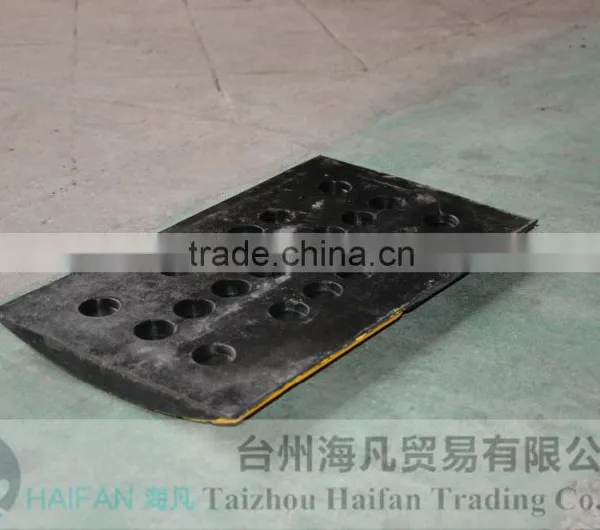500*300*40mm New Products Rubber Speed Bump for Crossroads /High Quality Hot Sell Rubber Speed Bump Used in Intersection photo-6
