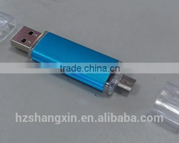 Mobile Computer and Usb Flash Drive,Color the Android Mobile Phone u Disk
