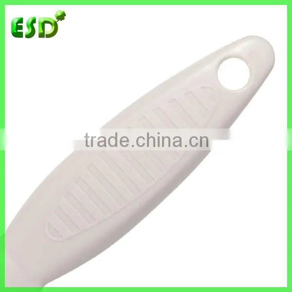 ESD Short Handle Boar Bristle Curve Cup and Bottle Cleaner Brush photo-3
