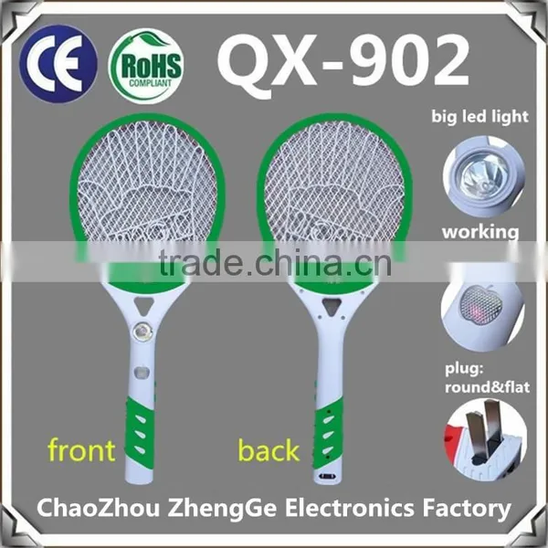 QX902-1 Mosquito Bat Bug Zapper With Apple Indicated Light on Handle photo-2