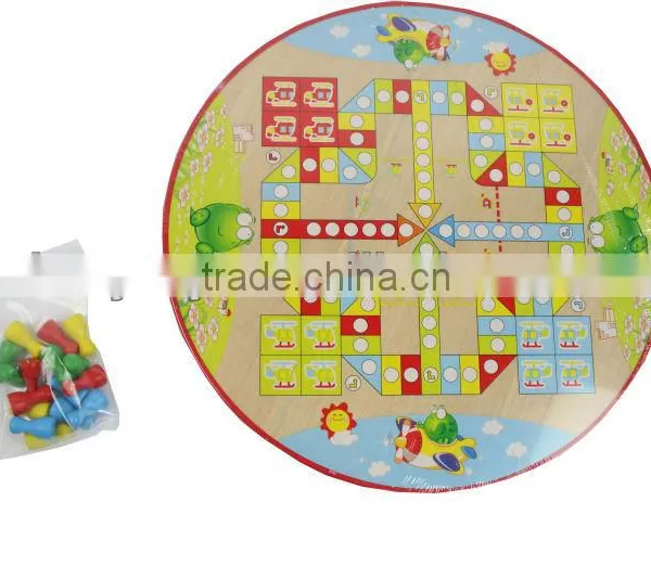 Wooden Educational Two-in- One Checkers photo-3