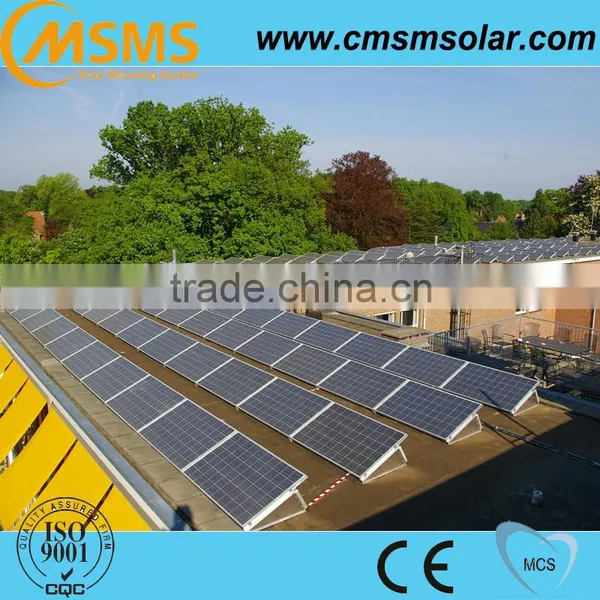 Mini Solar Panel Flat Roof Panel System Mounting Structure