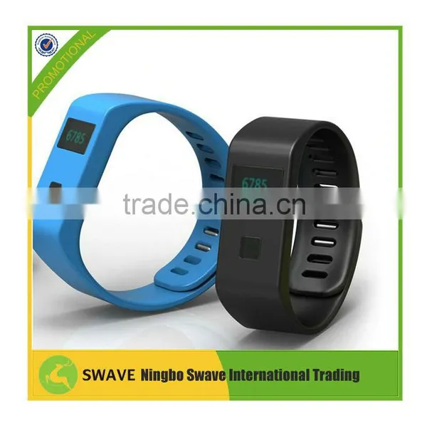 OLED Bluetooth V4.0 Waterproof Smart Bangle With Removable Wristband,Sports Health Activity Tracker