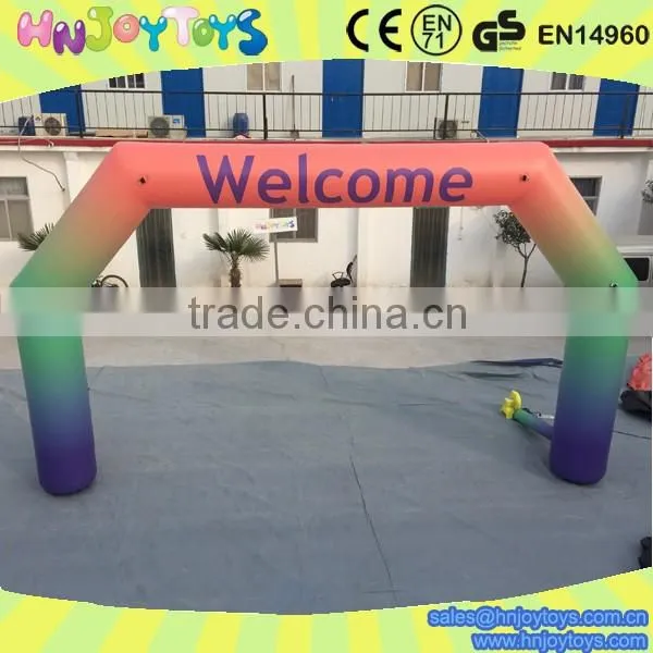 Hot Selling Advertising Inflatable Arch/high Quality Entrance Arch/inflatable Arch Hnjoytoys photo-2
