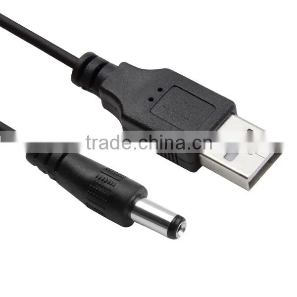Hot Selling DC Power Cable 1.5M USB To DC 5.5MM Power Spring Coiled Cable photo-2