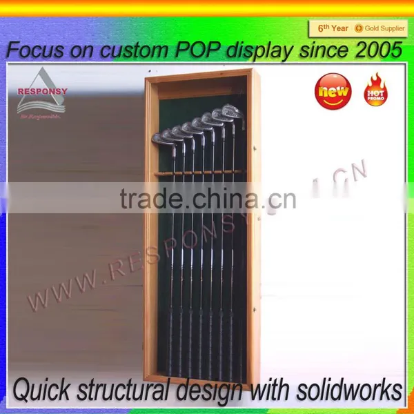 Indoor Customized Wood Golf Board Display photo-2