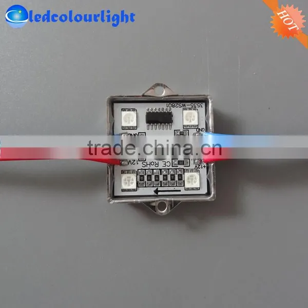 Ledcolourlight 35mm ws2801 led module rgb pixel christmas lights