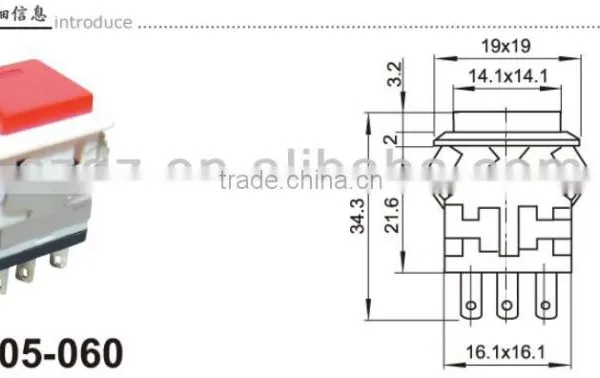 Rocker Toggle Switch,9 Pin Toggle Switch,2 PIN Short Terminal Rocker Switch,home Appliance Rocker Switc photo-3