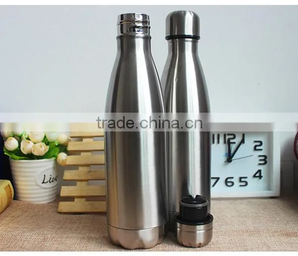 2016 China Hot Product Water Bottle, Stainless Steel Cola Bottle With Double Wall photo-4
