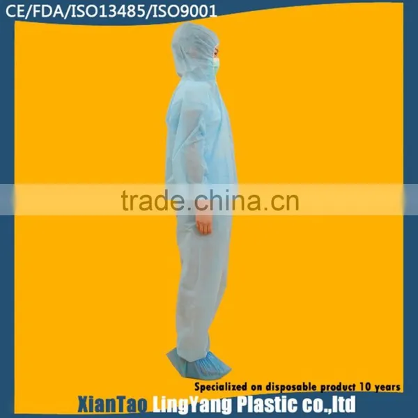 Disposable Non-woven Sterile SMS Coverall photo-2