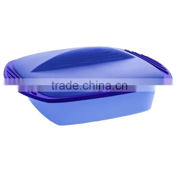 Kitchen Cooker Square Silicone Dish Steamer With Lid photo-3