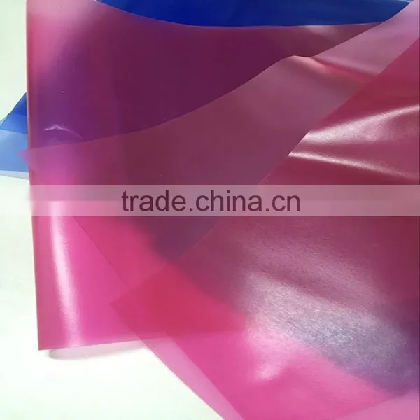 2015 Nantong Supply Color Translucent Matt PVC Plastic Film photo-4