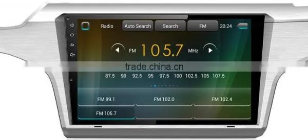 Funwin China Factory Oem 10.1 Inch Double Din Car GPS Navigation Support 3G/WIFI/DVR for VW Lamando photo-5