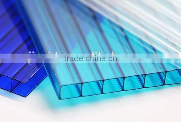 Solar Colored 8mm Hollow Polycarbonate Sheet photo-2