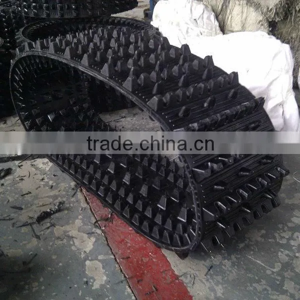 Snow Scooter Rubber Track/rubber Track for Snow Vehicle photo-3