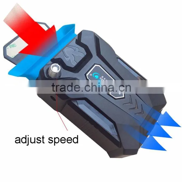 Wholesale Portable Notebook Cooler With Speed Adjustable Ice Troll 3 High Performance photo-3