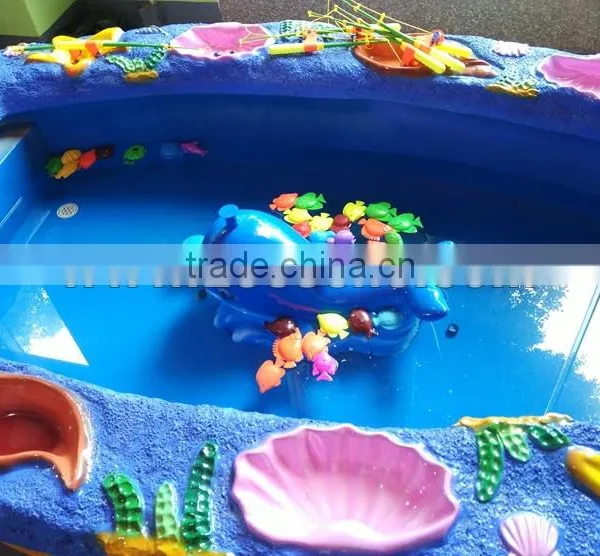 2015 Newest Multiplayer Dolphin Pools Mini Arcade Game Machine Amusement Park Trains for Sale photo-3