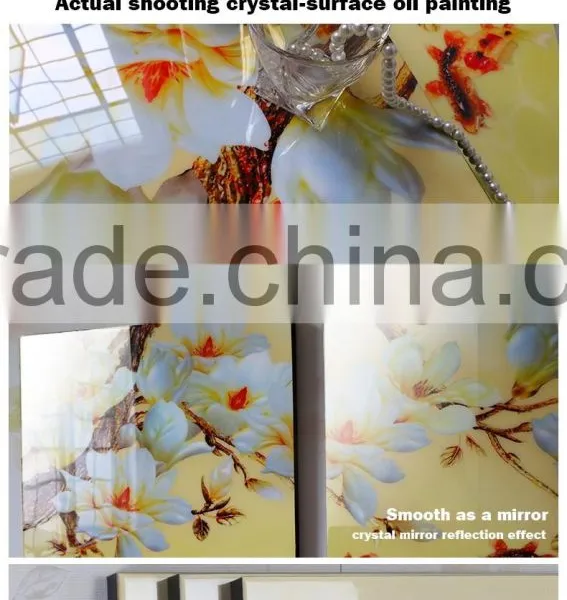 Dropshipping Abstract Oil Painting With Canvas Printing of Home Decor to Room photo-3
