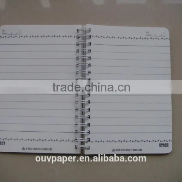 Hard Cover Stone Paper Waterproof Notebook photo-2