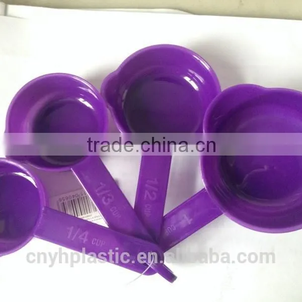 Plastic Measuring Coloful Spoons 4 Pcs/set Creative Kitchen Tool Factory Supply photo-2