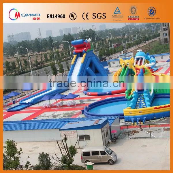 New Design Inflatable Pool Slides for Inground Pools photo-3