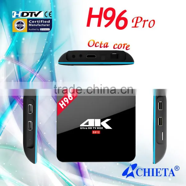 Android 6.0, 1000Mbps, Marshmallow TV Box Supporting ESD Protected