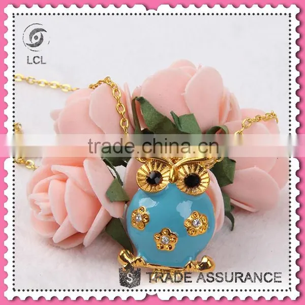 Wholesale Women's Accessories, Owl Shaped Pendant Necklace Fashion Accessories for Women photo-2