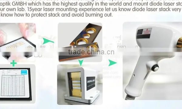 High Effect Vertical Hair Removal Machine Portable Diode Laser Hot Sale photo-3