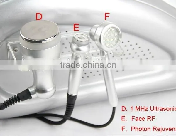 6 In 1 Rf Photon Fat Reduction Rejuvenation Best Ultrasound Cavitation Machine Ultrasound Weight Loss Machines photo-3