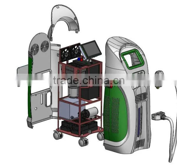 Skin Rejuvenation Laser Equipment for Hair Removal 810/ 808nm Diode Hair Removal Laser photo-4