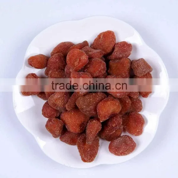 China Dehydrated Strawberry Dry Fruit, Bulk Sweetened Dried Strawberries With Juice