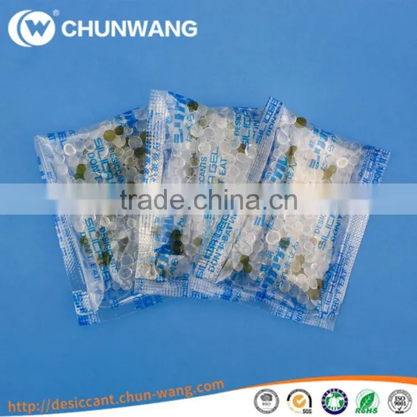 Eco-friendly 5g Self-indicating Silica Gel Desiccant Bag photo-3