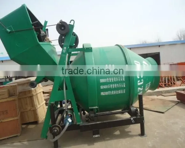 JZC350 Concrete Blender Using Electric in Africa Simple Operation Mini Type Cement Mixer for Brick Machine Industrial Equipment photo-4