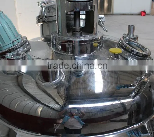 S304/S316 Stainless Steel Multi-function Blending Reactive Full Automatic Cosmetic Reaction Kettle photo-2