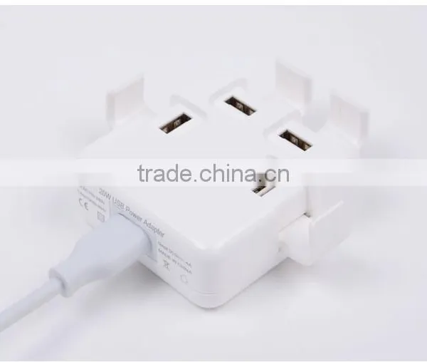 Small Size Portable 4 Usb Travel Charger With Stents photo-4