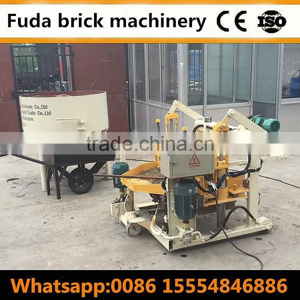 QT40-3A Moving Cement Solid Brick Making Machine Price in Pure photo-4